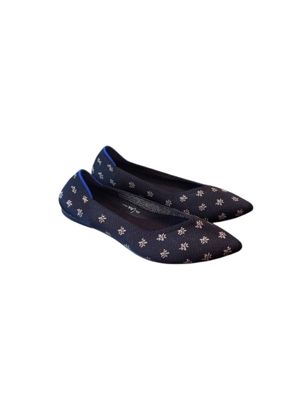 Rothy’s The Point Daisy Sparkle Slip On Flats
